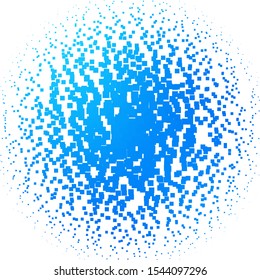 Light BLUE vector background with rectangles. New abstract illustration with rectangular shapes. Pattern for websites, landing pages.