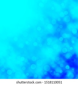 Light BLUE vector background with spots. Abstract colorful disks on simple gradient background. Design for posters, banners.