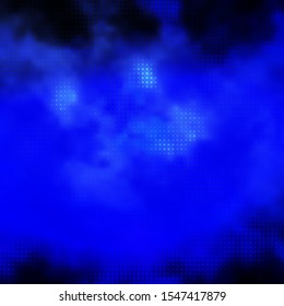 Light BLUE vector background with spots. Glitter abstract illustration with colorful drops. Pattern for websites.