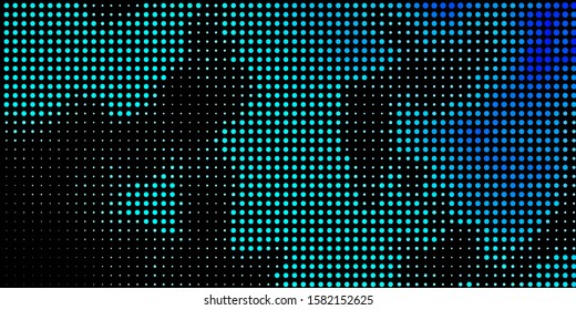 Light BLUE vector background with spots. Modern abstract illustration with colorful circle shapes. Pattern for websites.