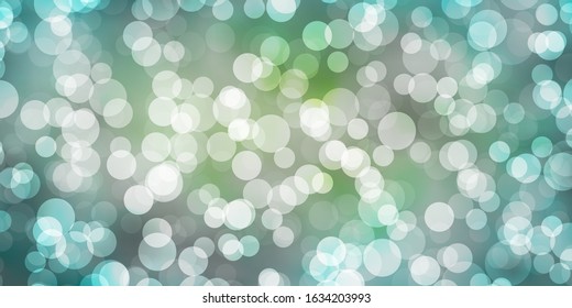 Light BLUE vector background with spots. Modern abstract illustration with colorful circle shapes. Pattern for websites.
