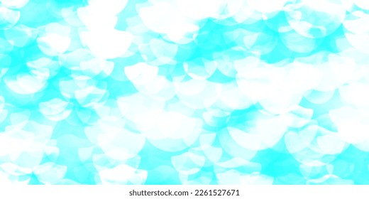 Light BLUE vector background with spots. Abstract decorative design in gradient style with bubbles. Design for posters, banners.