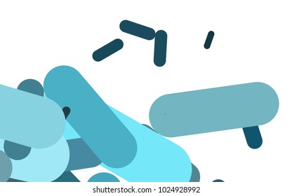 Light BLUE vector background with straight lines. Blurred decorative design in simple style with lines. Best design for your ad, poster, banner.