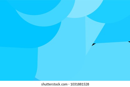 Light BLUE vector background with straight lines. Capsules on blurred abstract background with gradient. Best design for your ad, poster, banner.