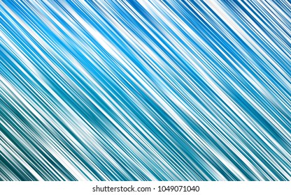 Light BLUE vector background with straight lines. Modern geometrical abstract illustration with staves. The template can be used as a background.