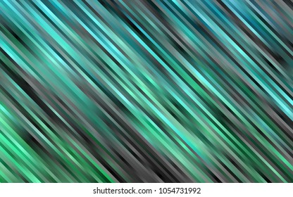 Light BLUE vector background with straight lines. Glitter abstract illustration with colored sticks. Best design for your ad, poster, banner.