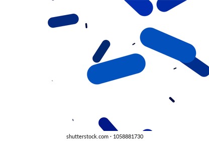 Light BLUE vector background with straight lines. Modern geometrical abstract illustration with staves. The pattern can be used for websites.