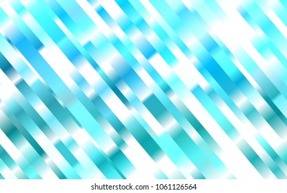 Light BLUE vector background with straight lines. Shining colored illustration with narrow lines. The pattern can be used for busines ad, booklets, leaflets