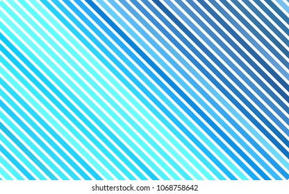 Light BLUE vector background with straight lines. Lines on blurred abstract background with gradient. The template can be used as a background.