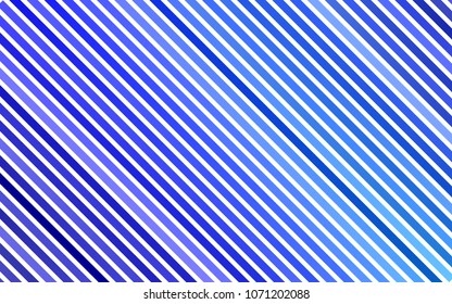 Light BLUE vector background with straight lines. Shining colored illustration with narrow lines. The pattern can be used for websites.