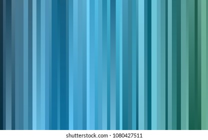 Light BLUE vector background with straight lines. Decorative shining illustration with lines on abstract template. The pattern can be used as ads, poster, banner for commercial.