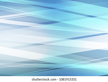 Light BLUE vector background with straight lines. Shining colored illustration with narrow lines. Best design for your ad, poster, banner.