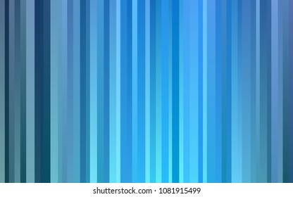 Light BLUE vector background with straight lines. Lines on blurred abstract background with gradient. The pattern can be used for busines ad, booklets, leaflets