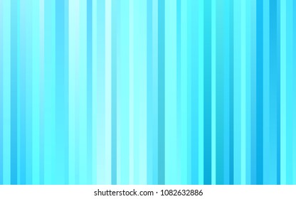 Light BLUE vector background with straight lines. Modern geometrical abstract illustration with staves. Best design for your ad, poster, banner.