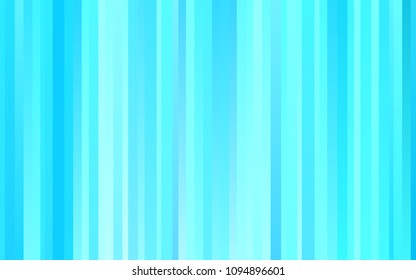 Light BLUE vector background with straight lines. Shining colored illustration with narrow lines. The pattern can be used for websites.