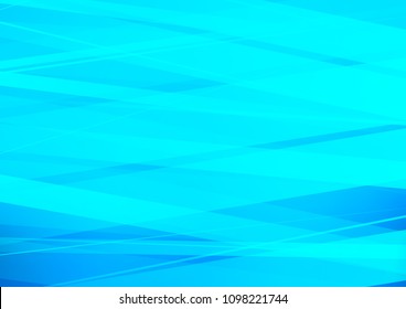 Light BLUE vector background with straight lines. Blurred decorative design in simple style with lines. The template can be used as a background.