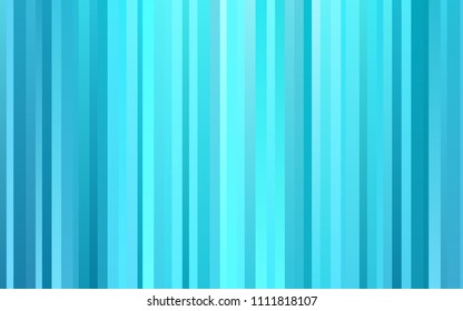 Light BLUE vector background with straight lines. Shining colored illustration with narrow lines. The pattern can be used for busines ad, booklets, leaflets