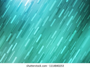Light BLUE vector background with straight lines. Decorative shining illustration with lines on abstract template. The pattern can be used as ads, poster, banner for commercial.