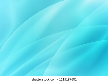 Light BLUE vector background with straight lines. Modern geometrical abstract illustration with staves. The pattern can be used as ads, poster, banner for commercial.