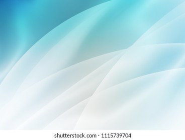 Light BLUE vector background with straight lines. Blurred decorative design in simple style with lines. The pattern can be used as ads, poster, banner for commercial.