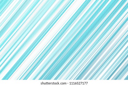 Light BLUE vector background with straight lines. Blurred decorative design in simple style with lines. The pattern can be used for websites.