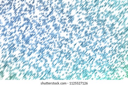 Light BLUE vector background with straight lines. Blurred decorative design in simple style with lines. The template can be used as a background.