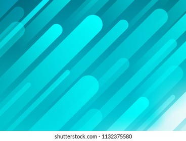 Light BLUE vector background with straight lines. Shining colored illustration with narrow lines. The pattern can be used for busines ad, booklets, leaflets