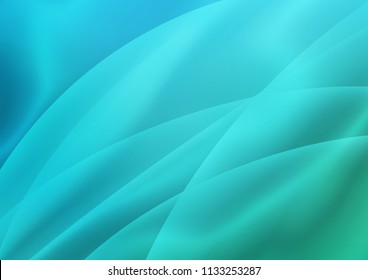 Light BLUE vector background with straight lines. Decorative shining illustration with lines on abstract template. Smart design for your business advert.