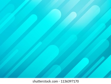 Light BLUE vector background with straight lines. Shining colored illustration with narrow lines. The template can be used as a background.