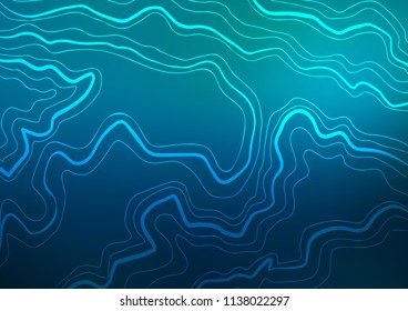 Light BLUE vector background with straight lines. Modern geometrical abstract illustration with staves. The pattern can be used for websites.