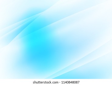 Light BLUE vector background with straight lines. Decorative shining illustration with lines on abstract template. Smart design for your business advert.