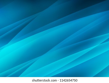 Light BLUE vector background with straight diagonal lines. Blurred decorative design in simple style with lines. The pattern can be used as ads, poster, banner for commercial.