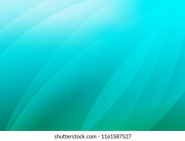 Light BLUE vector background with straight lines. Lines on blurred abstract background with gradient. The template can be used as a background.
