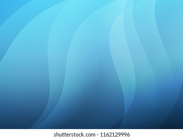 Light BLUE vector background with straight lines. Decorative shining illustration with lines on abstract template. The template can be used as a background.