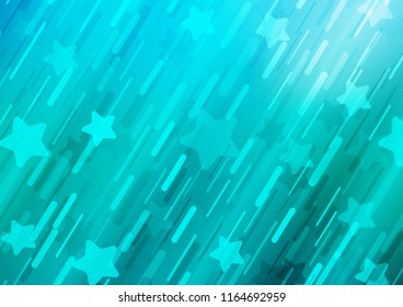 Light BLUE vector background with straight lines. Blurred decorative design in simple style with lines. The pattern can be used for websites.