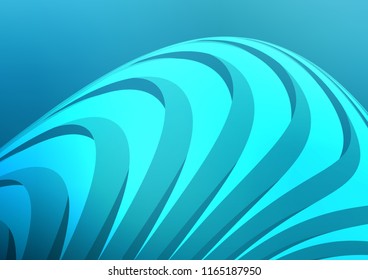 Light BLUE vector background with straight lines. Decorative shining illustration with lines on abstract template. Smart design for your business advert.