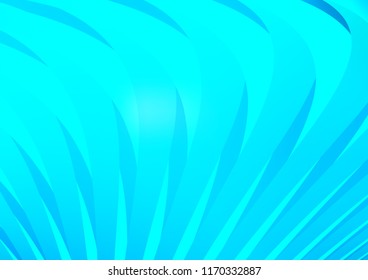 Light BLUE vector background with straight lines. Modern geometrical abstract illustration with staves. Smart design for your business advert.