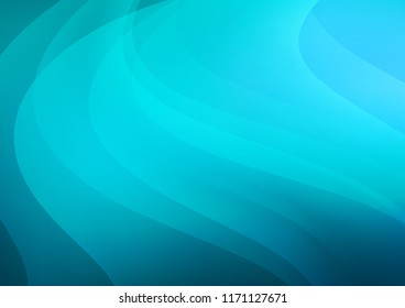 Light BLUE vector background with straight lines. Decorative shining illustration with lines on abstract template. The template can be used as a background.