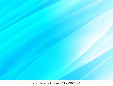 Light BLUE vector background with straight lines. Lines on blurred abstract background with gradient. The pattern can be used as ads, poster, banner for commercial.