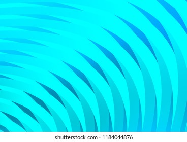 Light BLUE vector background with straight lines. Modern geometrical abstract illustration with staves. The pattern can be used as ads, poster, banner for commercial.