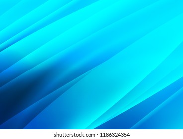 Light BLUE vector background with straight lines. Modern geometrical abstract illustration with staves. The template can be used as a background.