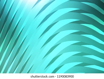 Light BLUE vector background with straight lines. Modern geometrical abstract illustration with staves. The template can be used as a background.
