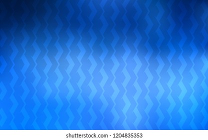 Light BLUE vector background with straight lines. Blurred decorative design in simple style with lines. Smart design for your business advert.