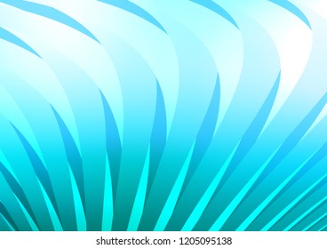 Light BLUE vector background with straight lines. Glitter abstract illustration with colored sticks. The pattern can be used for busines ad, booklets, leaflets