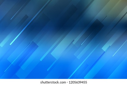 Light BLUE vector background with straight lines. Blurred decorative design in simple style with lines. The pattern for ad, booklets, leaflets.