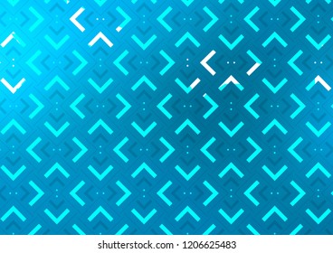 Light BLUE vector background with straight lines. Shining colored illustration with narrow lines. Best design for your ad, poster, banner.