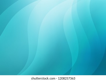 Light BLUE vector background with straight lines. Modern geometrical abstract illustration with staves. The pattern can be used for websites.