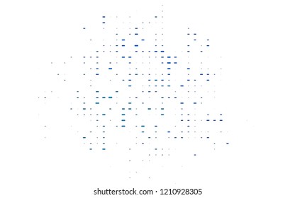 Light BLUE vector background with straight lines. Shining colored illustration with narrow lines. The pattern can be used for busines ad, booklets, leaflets