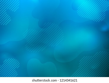 Light BLUE vector background with straight lines. Blurred decorative design in simple style with lines. The template can be used as a background.