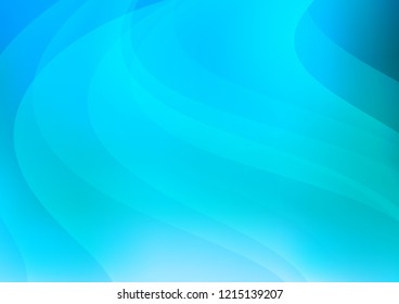 Light BLUE vector background with straight lines. Lines on blurred abstract background with gradient. The pattern can be used for busines ad, booklets, leaflets